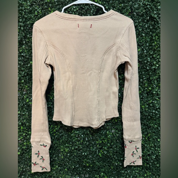 FREE PEOPLE We The Free Daria Cuff Cardi TOP - Picture 6 of 11